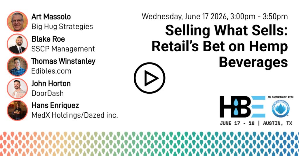 Selling What Sells: Retails Bet on Hemp Beverages